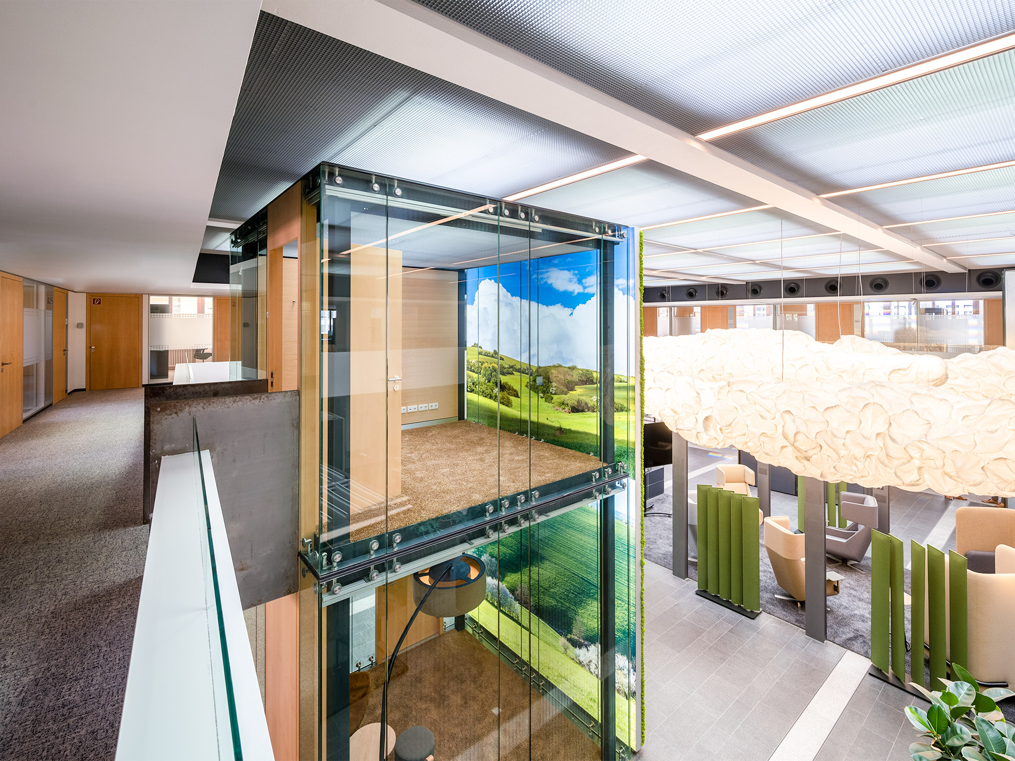 Banken, Kanzleien &ndash; Akustikbilder und Schallabsorber von SCHALLSAUGER&reg;